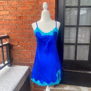 silk slip dress